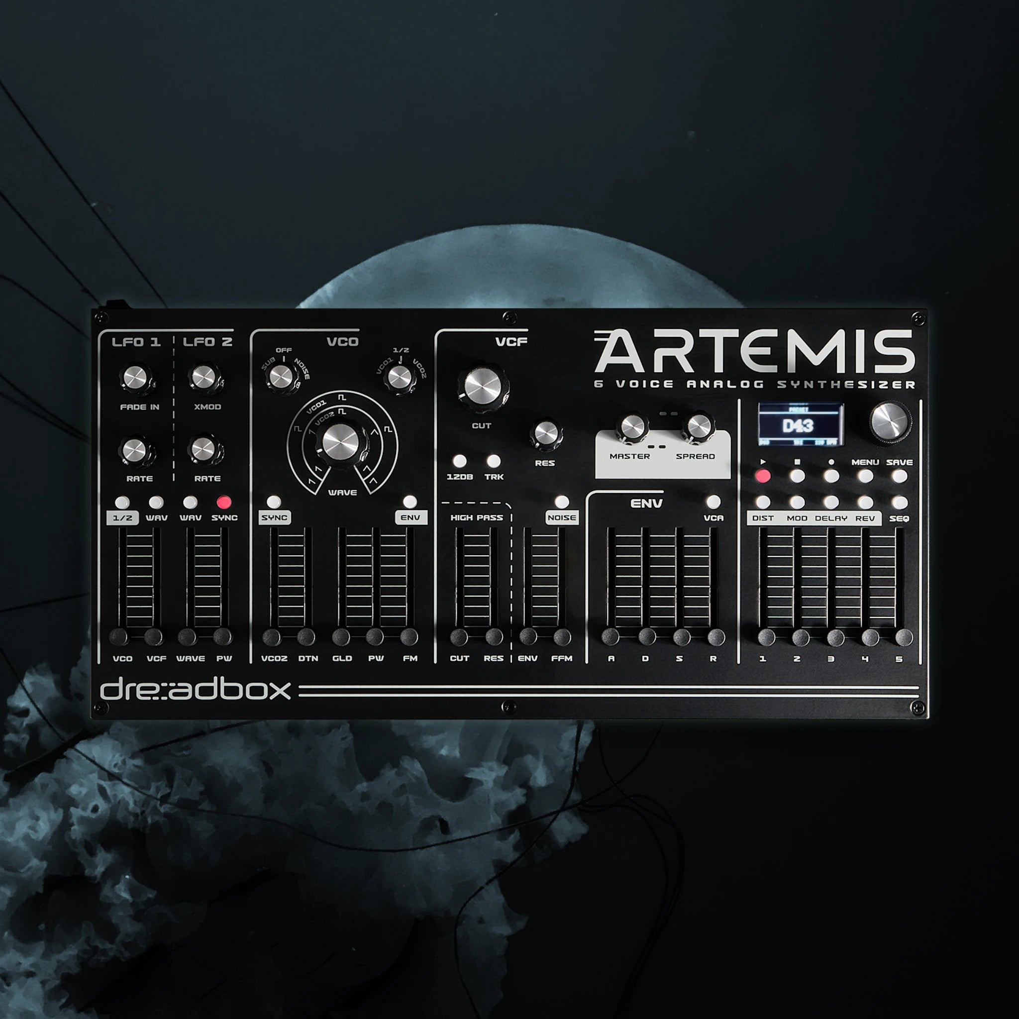 Dreadbox Artemis Presets: Medusa Sound Pack