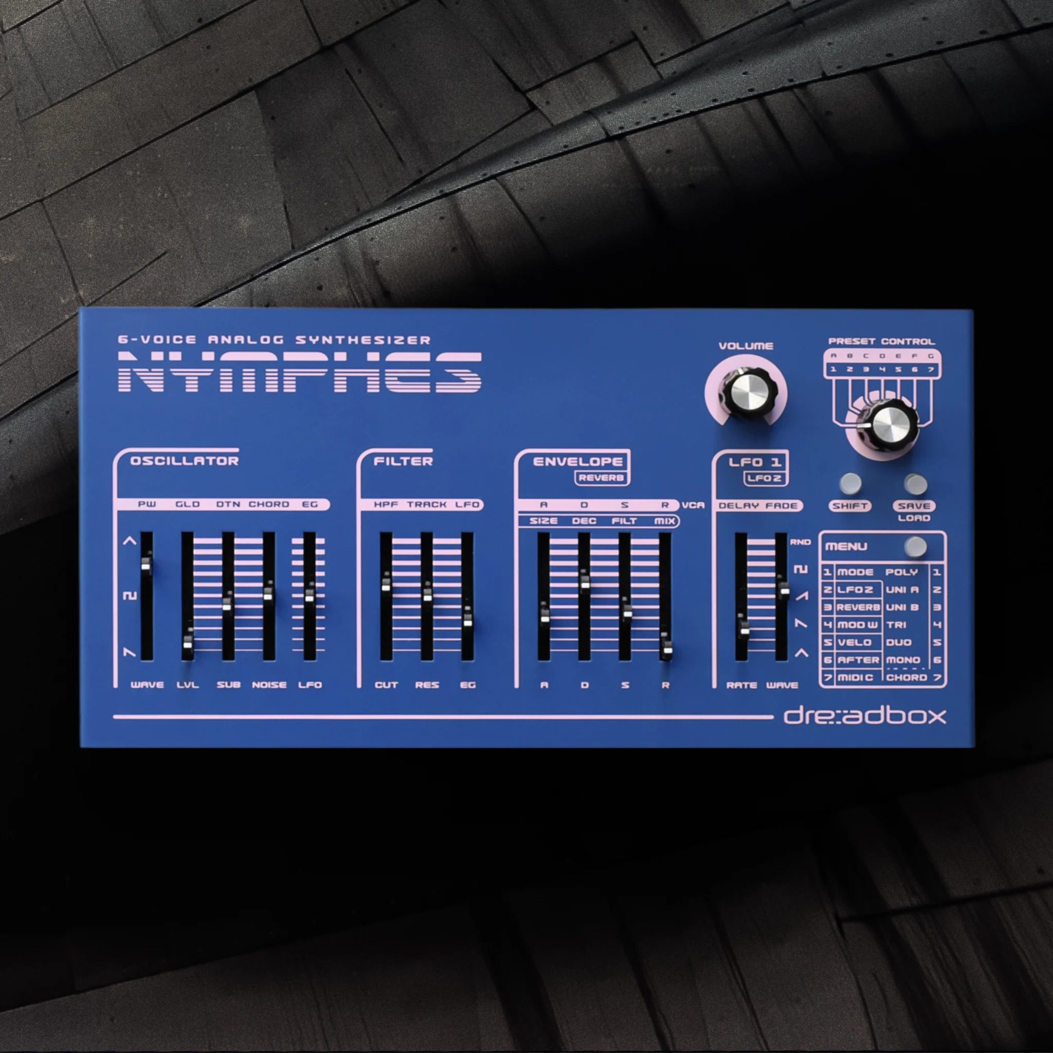 dreadbox Nymphes Presets: "Pantheon" Sound Pack